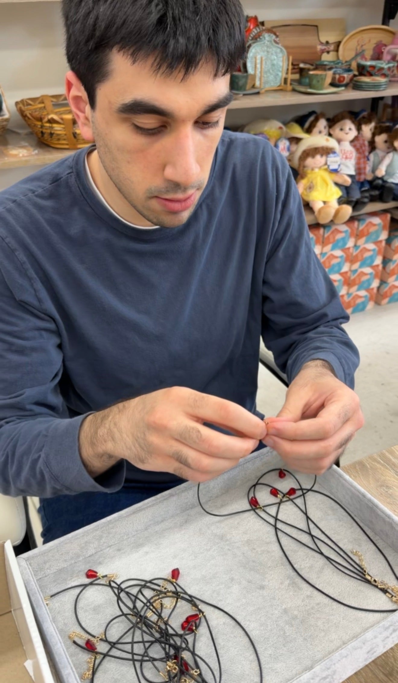 Handcrafted Pomegranate Necklace